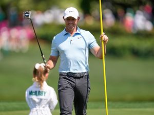 Supporting image for story: Like father, like daughter – Poppy McIlroy delights Augusta crowd with long putt