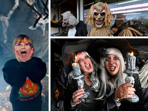 Supporting image for story: 15 frightening photos of creepy costumes and ghoulish goings-on for Black Country village's charity Halloween trail