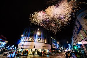 Wolverhampton Christmas light switch on
