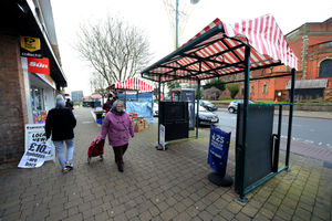 A large number of stalls are being left empty due to dwindling numbers of traders