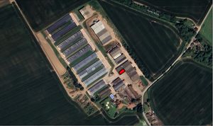 Aerial photo of the farm business near Harper Adams University. Picture: Google Maps