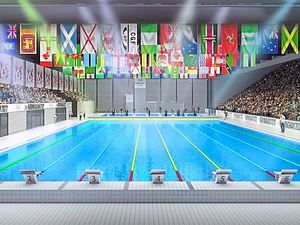 Supporting image for story: 2022 Commonwealth Games: Preparatory work on Smethwick's state-of-the-art aquatics centre to begin within weeks