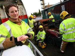 Supporting image for story: Action woman