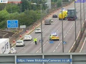 Supporting image for story: Crash between lorry and car in Sandwell causes long delays on the M6
