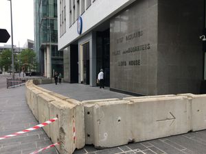 Supporting image for story: UK terror threat: West Midlands Police to install concrete blocks to stop vehicles driving into Lloyd House HQ