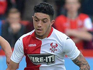 Supporting image for story: Late strike settles cup derby for Harriers