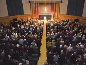 Supporting image for story: Dudley remembers the Holocaust at event