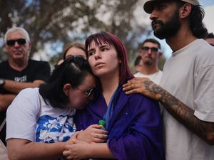 Supporting image for story: Thousands of Israelis mourn victims on anniversary of Hamas attack