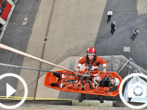 Supporting image for story: Danger – all in a day's work for crack West Midlands Fire Service unit