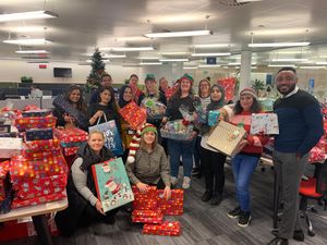Supporting image for story: Housing group staff spread Christmas kindness to families in need