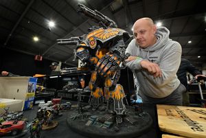 Adam Challenger from Black Rifle Models and his model