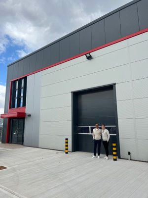 The new Stafford warehouse.