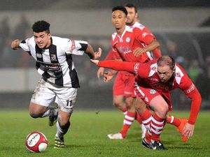 Supporting image for story: Watch the goals that convinced Leicester City to sign Josh Gordon from Stafford Rangers