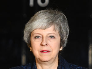 Supporting image for story: Shropshire Star comment: Theresa May might still live but she bleeds