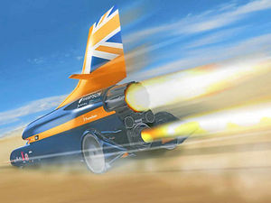 Supporting image for story: Halesowen firm Somers TotalKare giving a lift to land speed record team