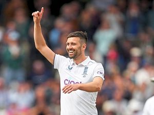 Supporting image for story: More to come from England insists Mark Wood after five wicket haul 