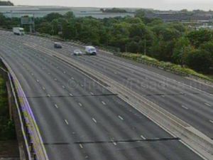 Supporting image for story: Multi-vehicle collision closes section of the M6