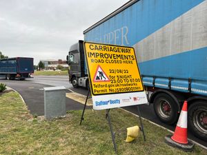 Overnight roadworks have been scheduled