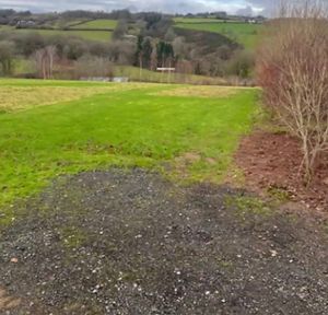 The site for static caravans - Forest Coombe is at the bottom of the hill. From PCC