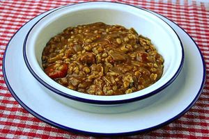 A bowl of Groaty Dick