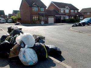 Supporting image for story: Fury as street's bins are missed
