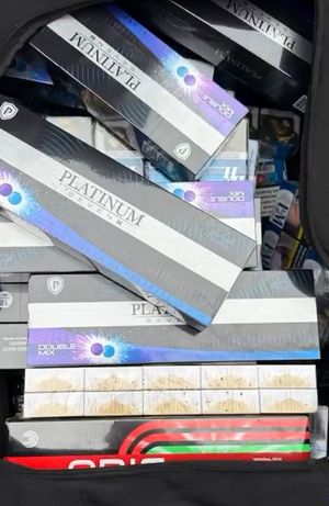 Illegal vapes in the back of the BMW (Credit:  Stu Phillips K9/Wolverhampton Council)