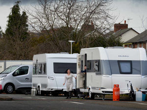 Supporting image for story: 'We don't want them here': Anger as travellers return to leisure centre