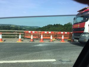 Supporting image for story: Chirk bypass road repair hold-ups linked to terror attacks