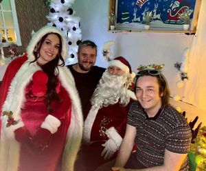 Meet the amazing milestone landlords Ryan perrin and Ben colliver 
With Mrs and mr Claus 
Danielle Sheriff 