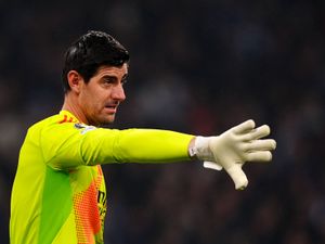 Real Madrid goalkeeper Thibaut Courtois