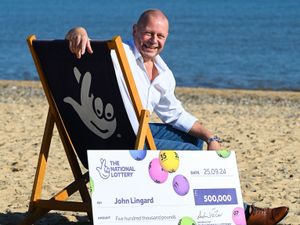 Supporting image for story: IT worker celebrates £500,000 lottery win just 12 months after cancer surgery