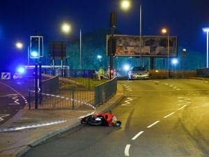 Supporting image for story: Biker left fighting for his life after Oldbury crash