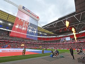 Supporting image for story: Walsall supporters play their part in piece of EFL play-off final weekend history