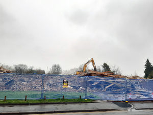 Supporting image for story: Lichfield Birmingham Road work stopped due to coronavirus