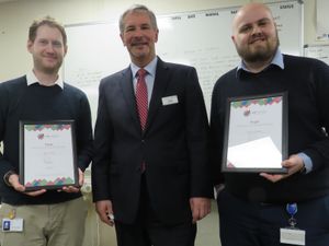 Supporting image for story: Shropshire hospital IT staff get award for going extra mile  