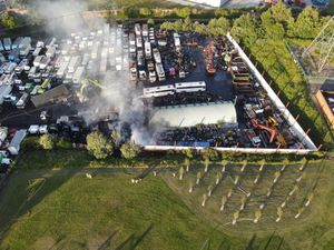 Supporting image for story: Fortunate nobody was hurt in large Wednesbury blaze, fire service says 