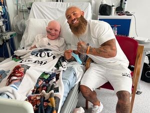 Supporting image for story: Dream shout-outs prove a boost for young football fan as he battles illness