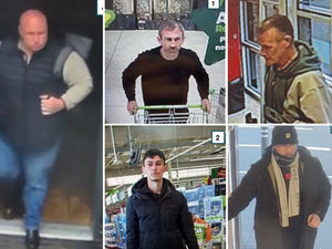 Supporting image for story: Faces of people police want to help them with latest Telford shoplifting investigations