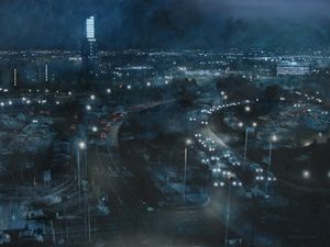 Supporting image for story: Nightscape of Wolverhampton goes on display at Mayor's Parlour 