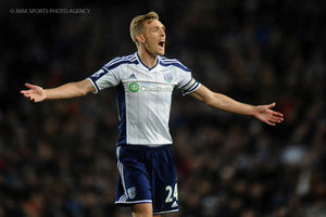 Darren Fletcher of West Bromwich Albion