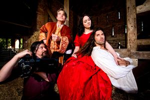 Wuthering Heights starring Richard Dee Roberts, Sha'ori Morris and Paul Eryk Atlas which was filmed at Aston Scott Historic Working Farm












