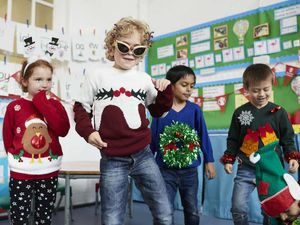Supporting image for story: Shropshire woman opens her home for Christmas Jumper Day