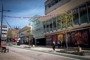Victoria Street, Wolverhampton
Coronation bunting Victoria St