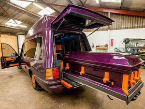 Supporting image for story: Video & pictures: Shropshire holiday hearse is dead impressive
