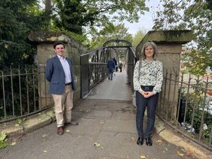 Councillors Alex Wagner and Kate Halliday.