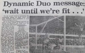 How the Express & Star reported Andy Gray's home debut as Wolves beat Manchester United 3-1