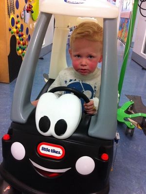Toby has been discharged from hospital following an eight year battle with leukaemia (Image: @MrJodyCraddock)