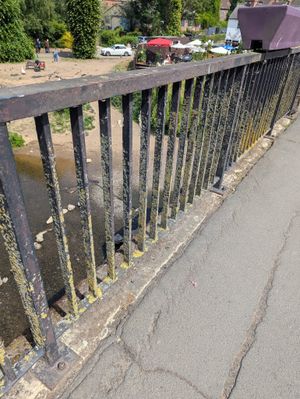 The neglected railings