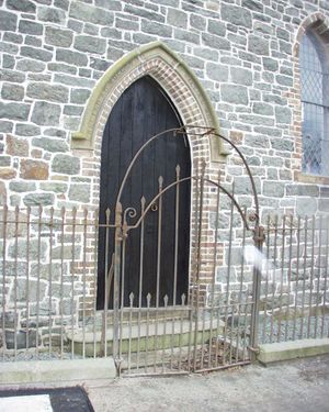 The gates before they were taken