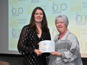 Supporting image for story: Victoria's work in helping others is celebrated at Dyslexia Awards